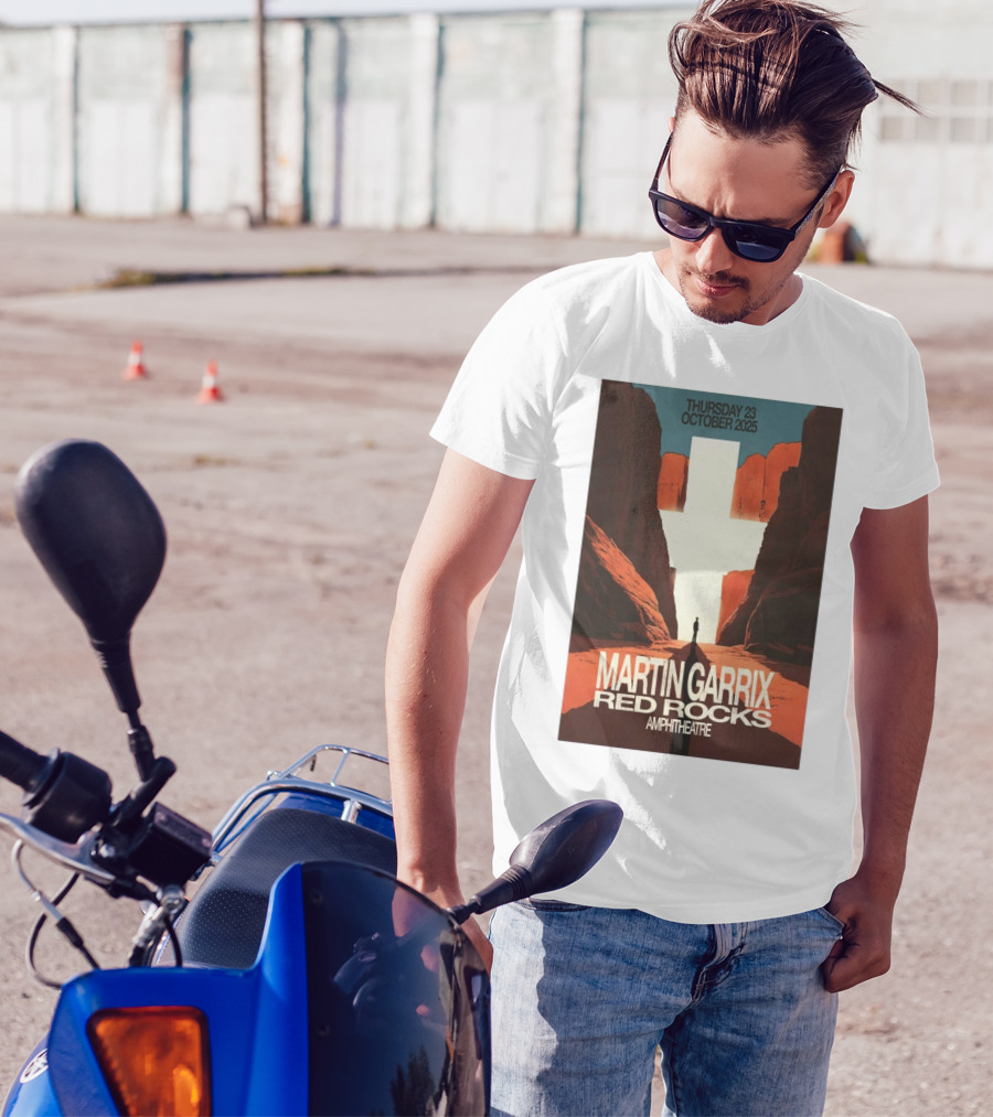 Thursday October 23 2025 Martin Garrix Red Rocks Amphitheatre T-Shirt