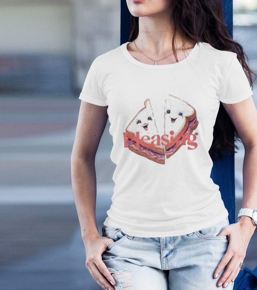 Pleasing I Chews You Smiling Sandwich T-Shirt