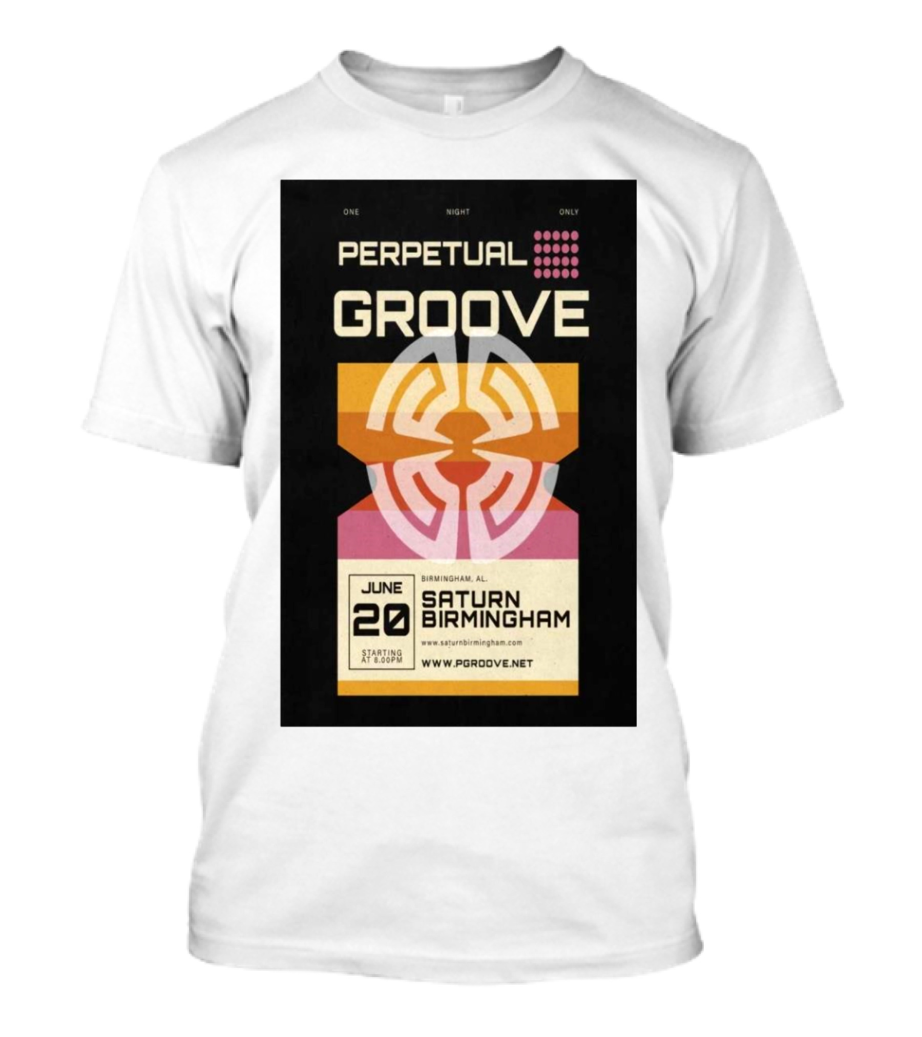 Perpetual Groove One Night Only Saturn Birmingham June 20 2025 T-Shirt