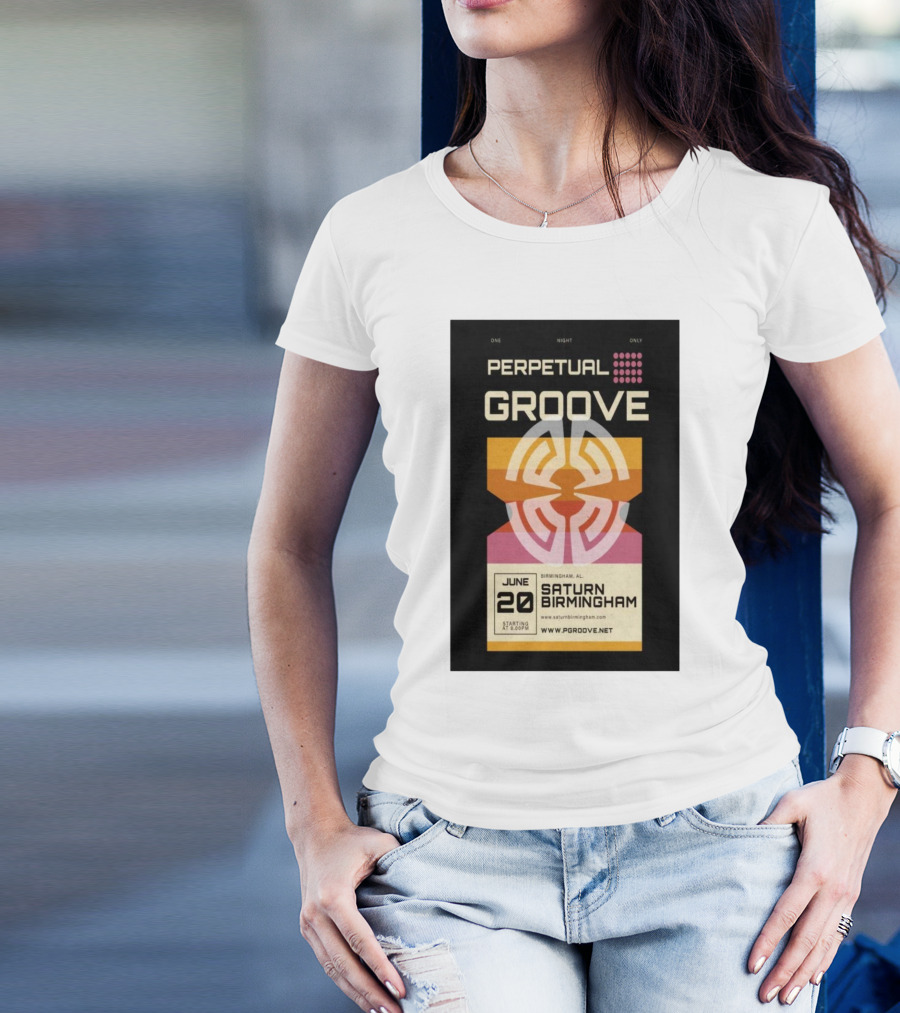 Perpetual Groove One Night Only Saturn Birmingham June 20 2025 T-Shirt