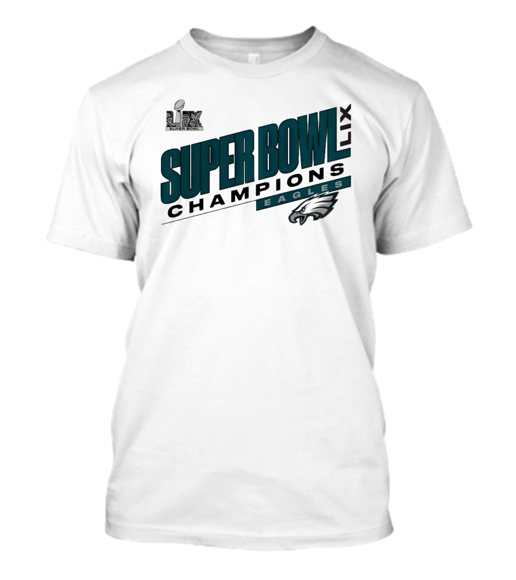 Super Bowl LIX Champions Philadelphia Eagles Victory Over Kansas City Chiefs T-Shirt