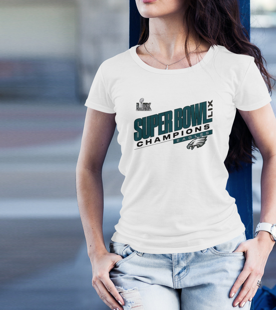 Super Bowl LIX Champions Philadelphia Eagles Victory Over Kansas City Chiefs T-Shirt