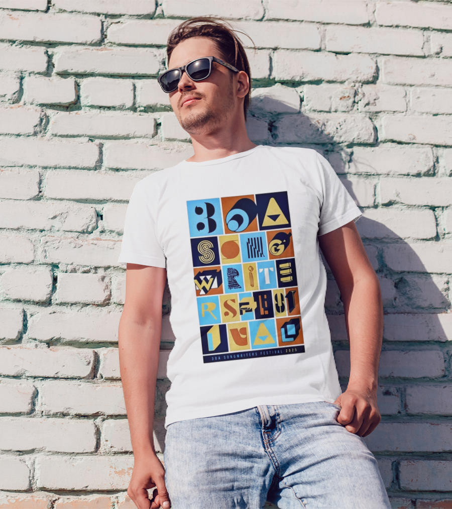 30A Songwriters Festival 2025 Walton Florida Beach T-Shirt