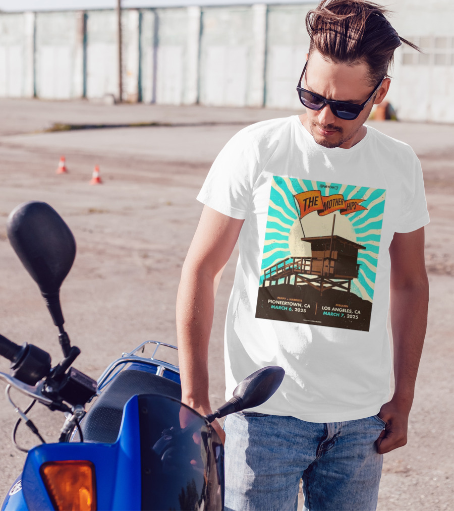 The Mother Hips March 6-7 2025 Pappy + Harriet's Pioneertown Zebulon Los Angeles T-Shirt