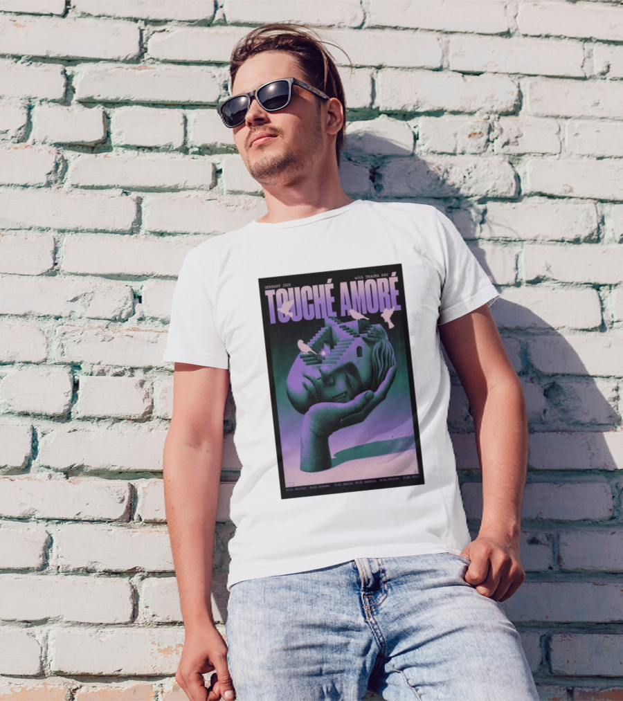 Touche Amore Trauma Ray Tour Germany 2025 Concert München Dresden Berlin Hamburg Münster Köln T-Shirt