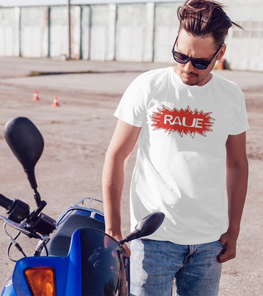 RAUE Red Sunburst Explosive Style T-Shirt