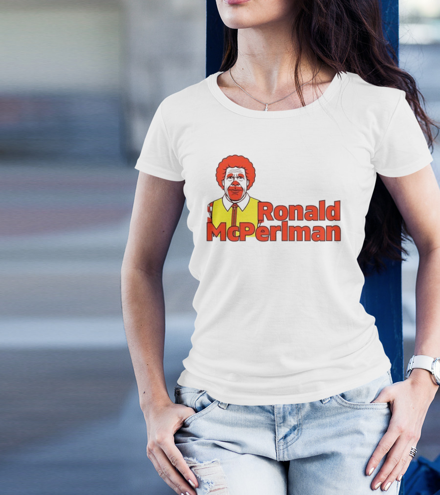 Ronald McPerlman McDonalds And Ron Perlman Crossover T-Shirt