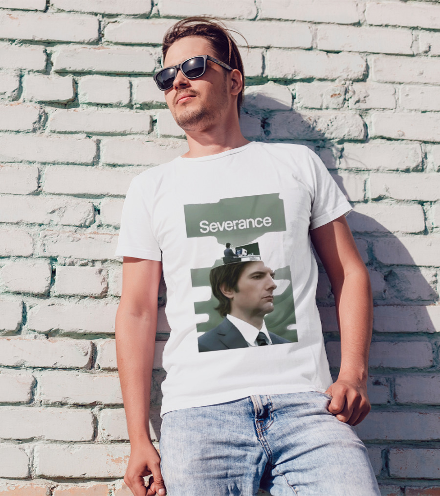 Severance 2022 Business Suit Man With Desk In Head T-Shirt