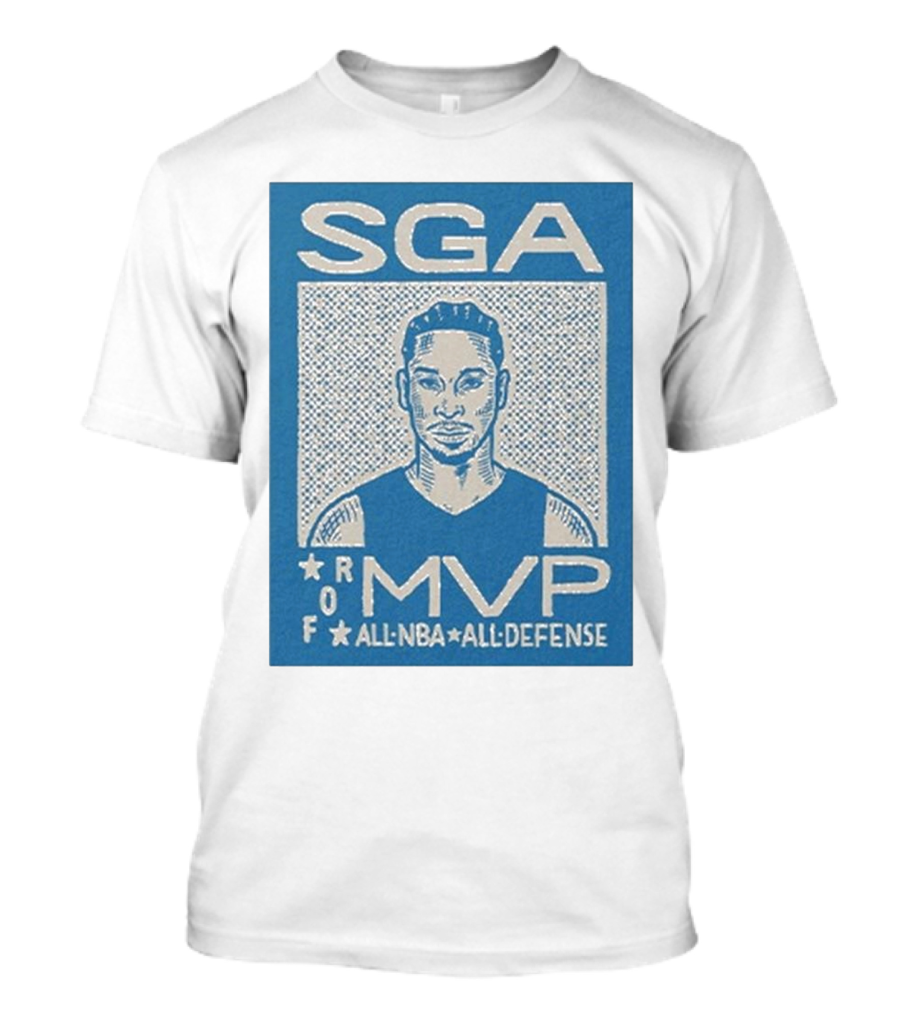SGA Shai Gilgeous-Alexander MVP All NBA All Defense T-Shirt