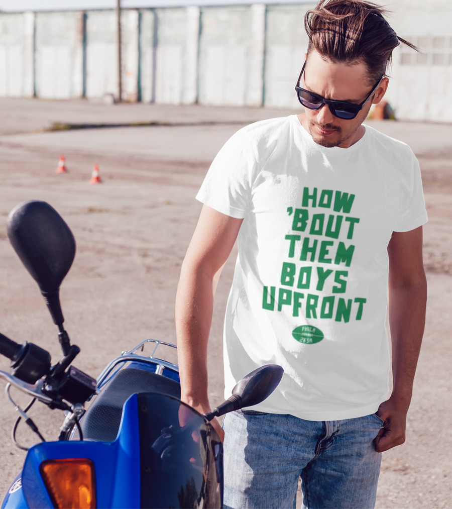 Saquon Barkley 2KSA How 'Bout Them Boys Upfront Football T-Shirt