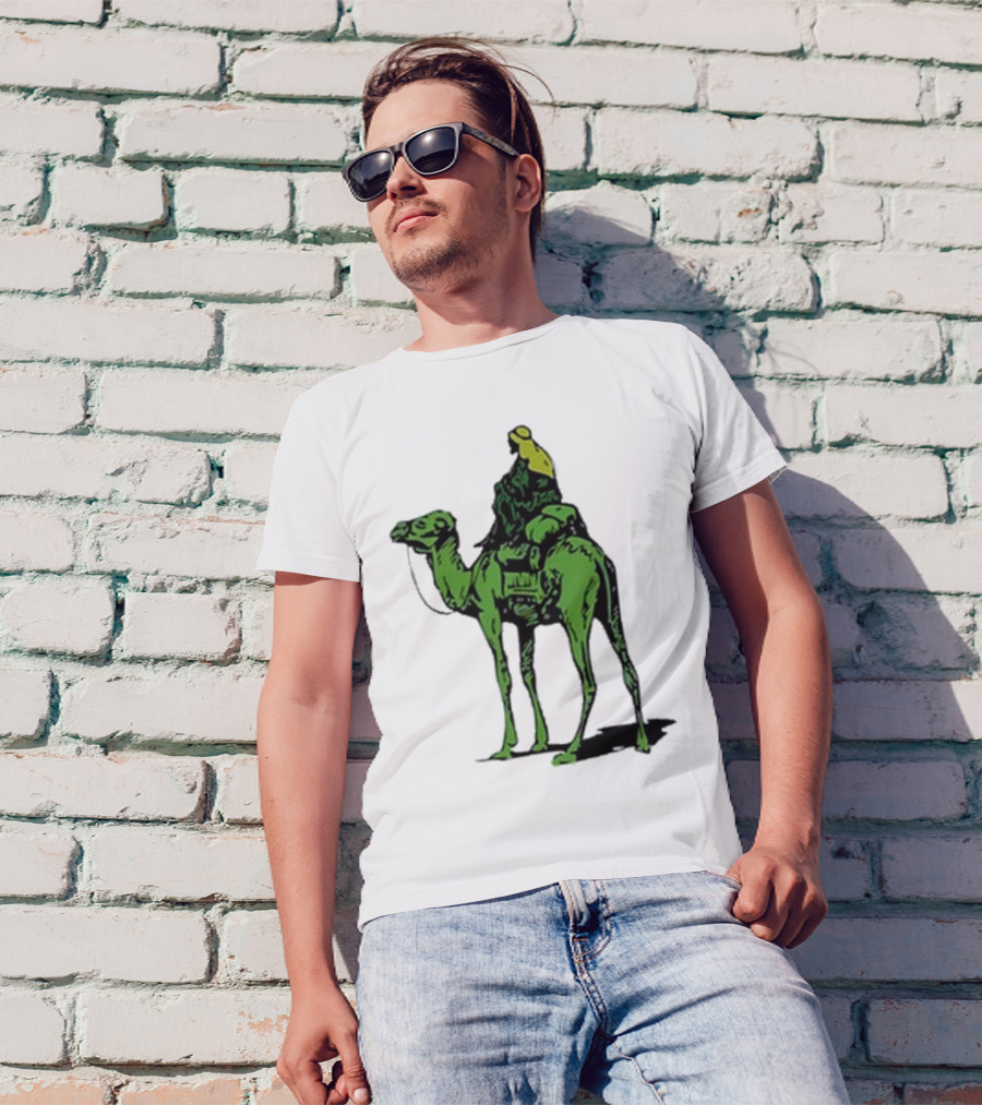 Skyler Silk Road Free Ross Camel Graphic T-Shirt
