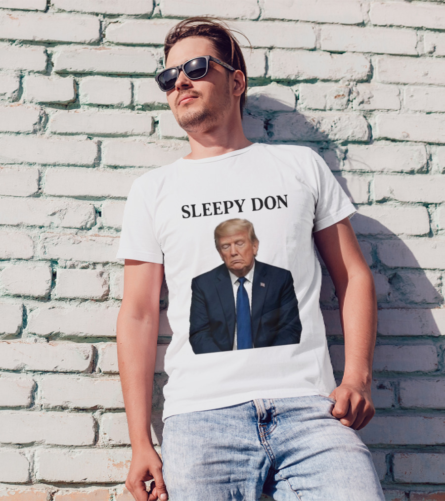 Sleepy Don Donald Trump Sleepy Joe Image T-Shirt