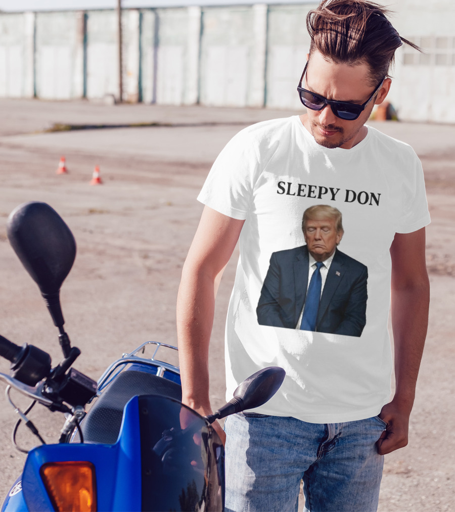 Sleepy Don Donald Trump Sleepy Joe Image T-Shirt