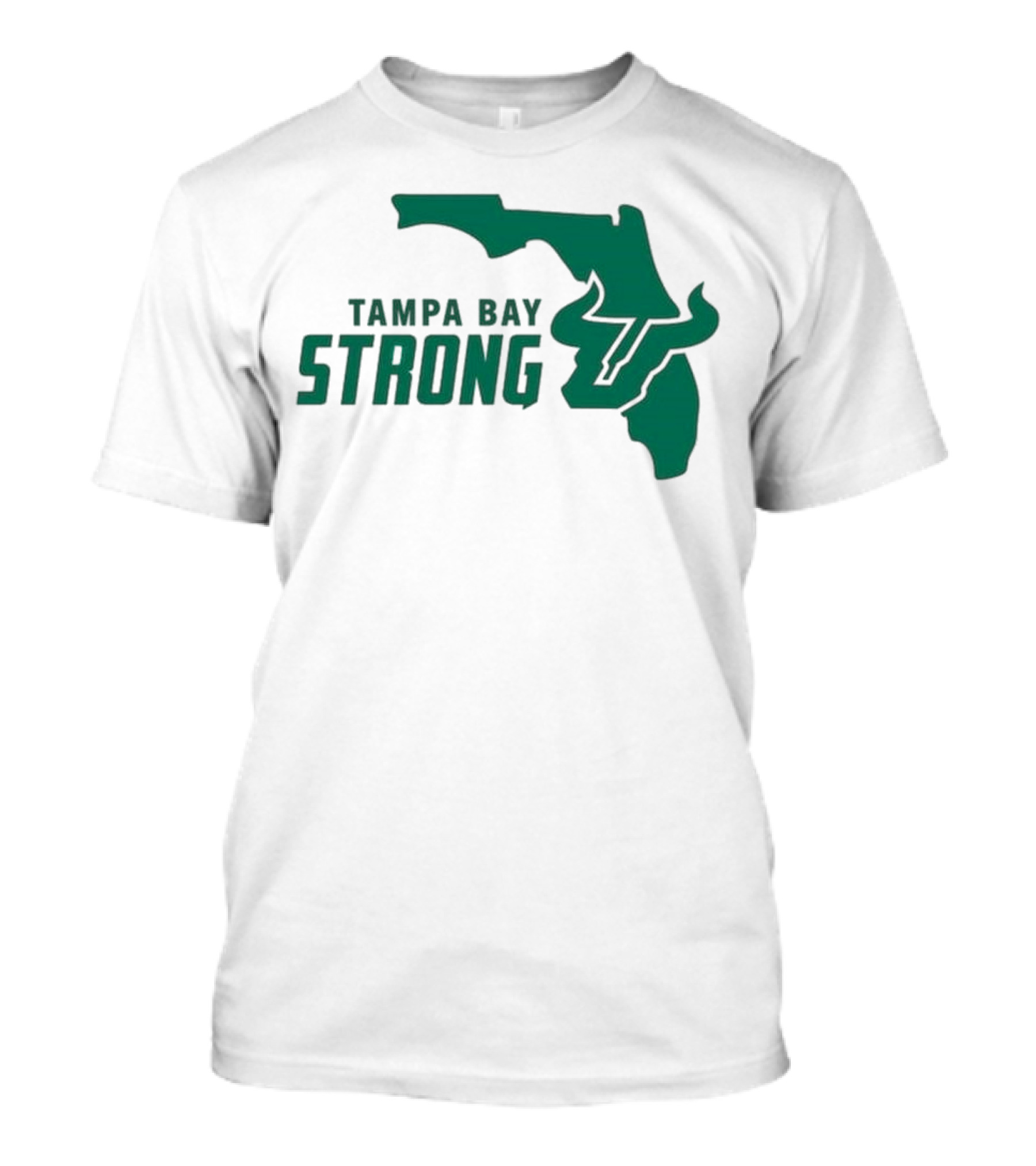 Tampa Bay Strong South Florida Bulls Hurricane Relief T-Shirt