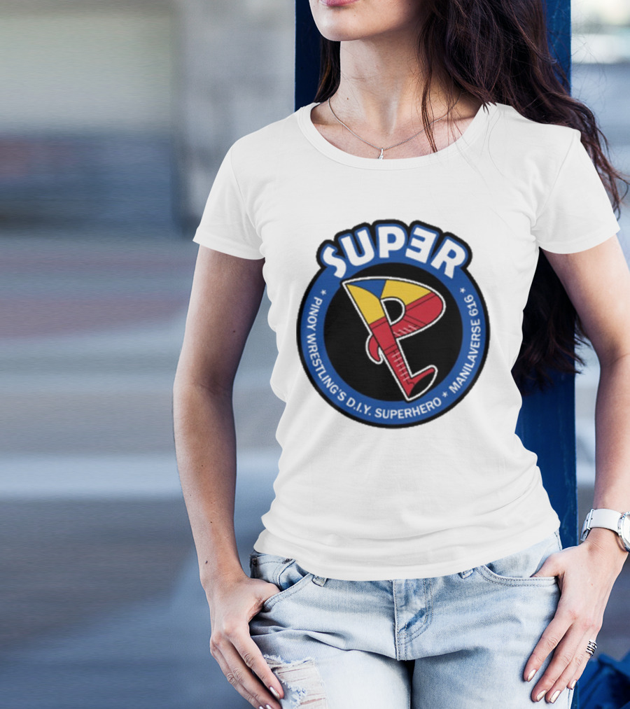 Super Pinoy Wrestling D.i.y Superhero Manila Verse 616 T-Shirt