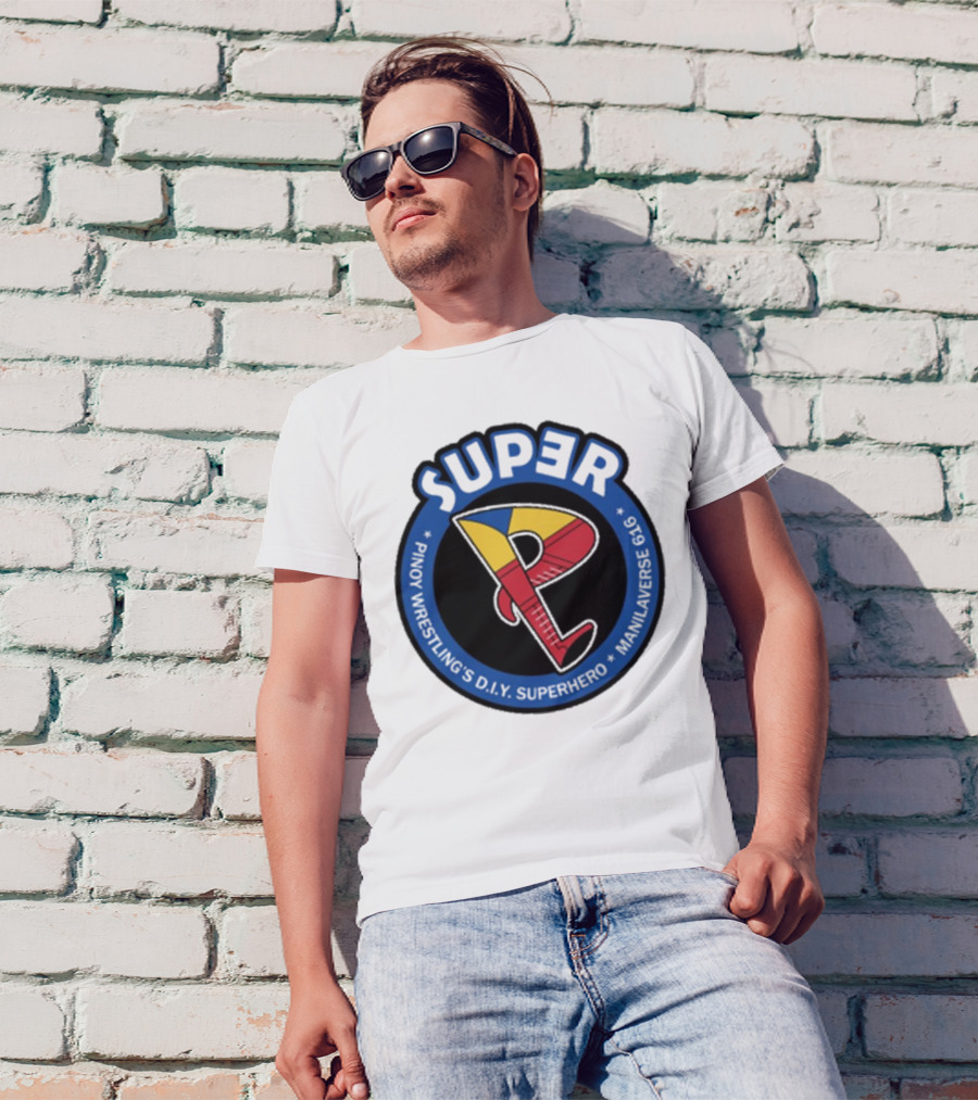 Super Pinoy Wrestling D.i.y Superhero Manila Verse 616 T-Shirt