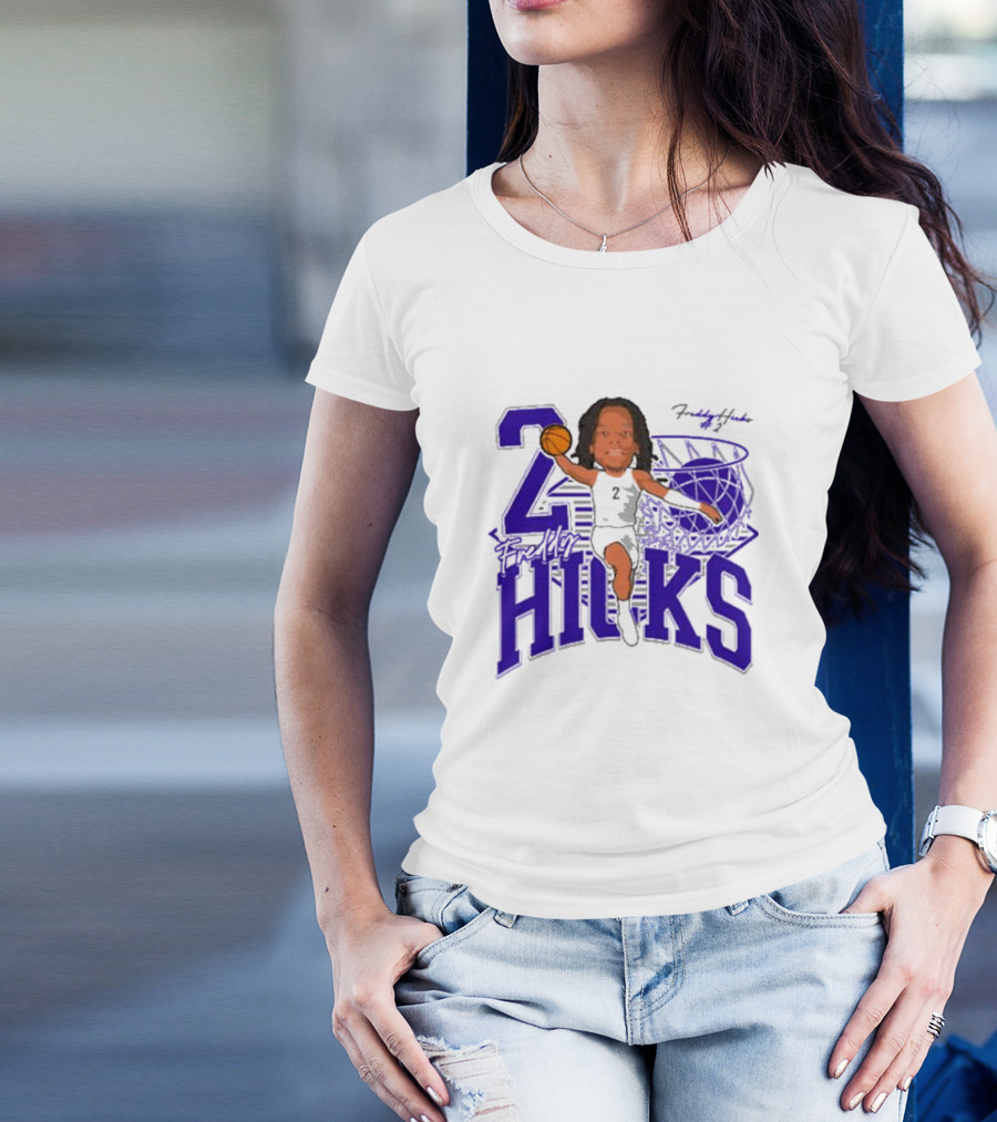 Freddy Hicks Tarleton State Basketball Number 20 T-Shirt