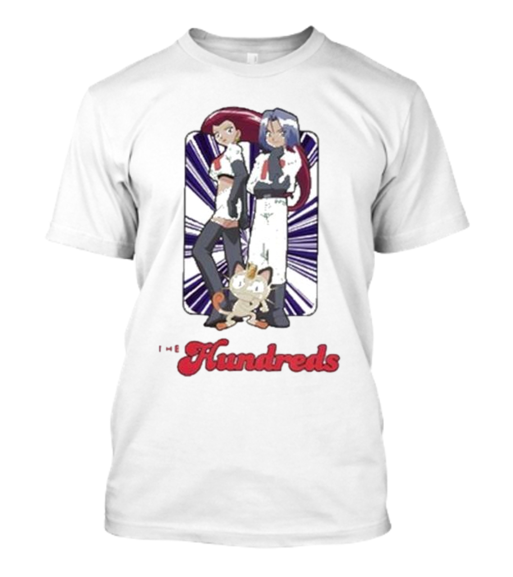The Hundreds Team Rocket Jessie James Meowth Collaboration T-Shirt