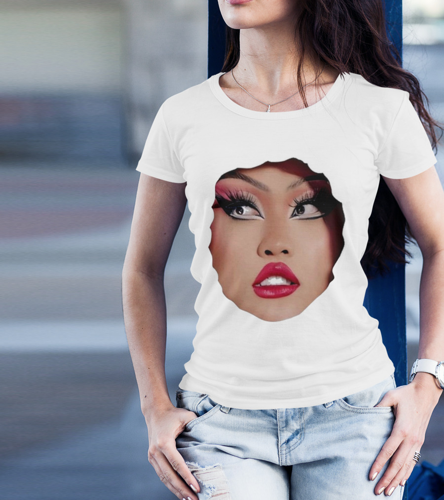 The Joella Dynasty Joella’s Hole Face Art Portrait T-Shirt