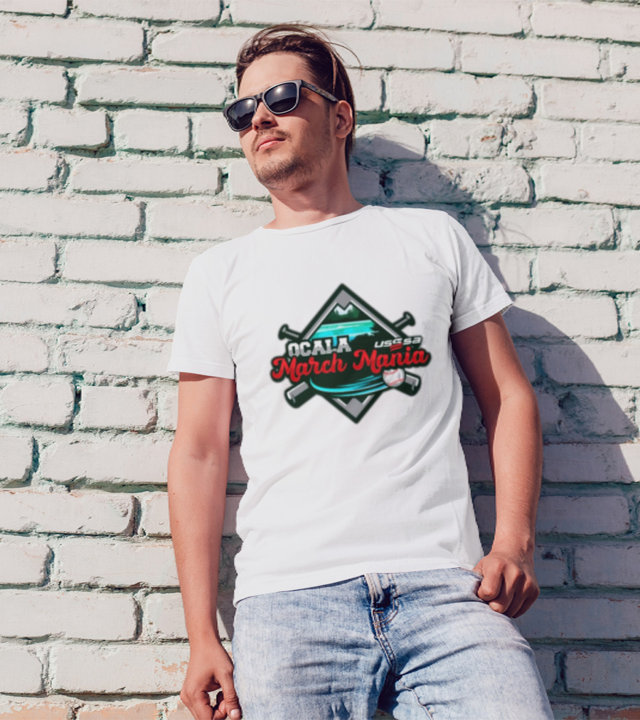 USSSA Ocala March Mania 2025 Baseball Event March 22-23 T-Shirt