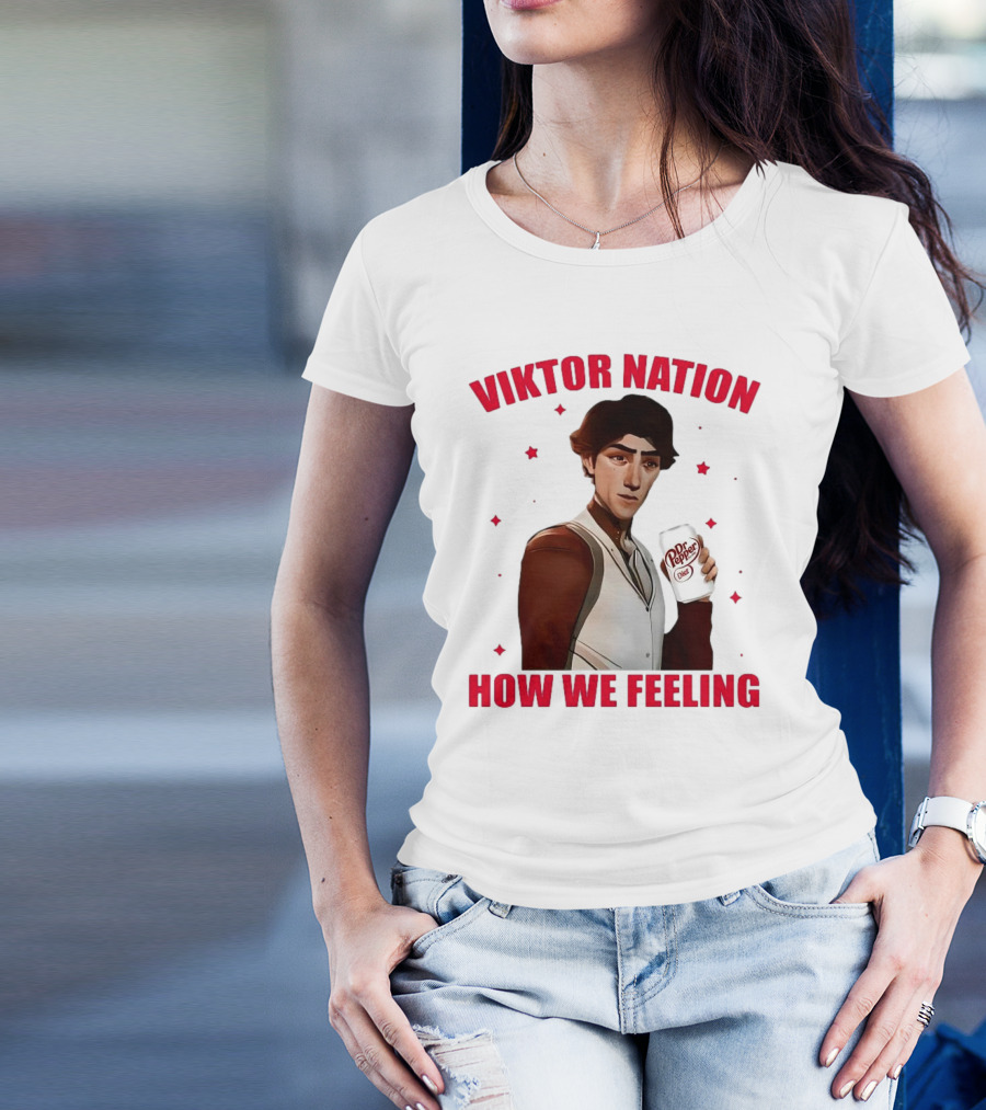 Viktor Nation How We Feeling Dr Pepper Diet Can Illustration T-Shirt