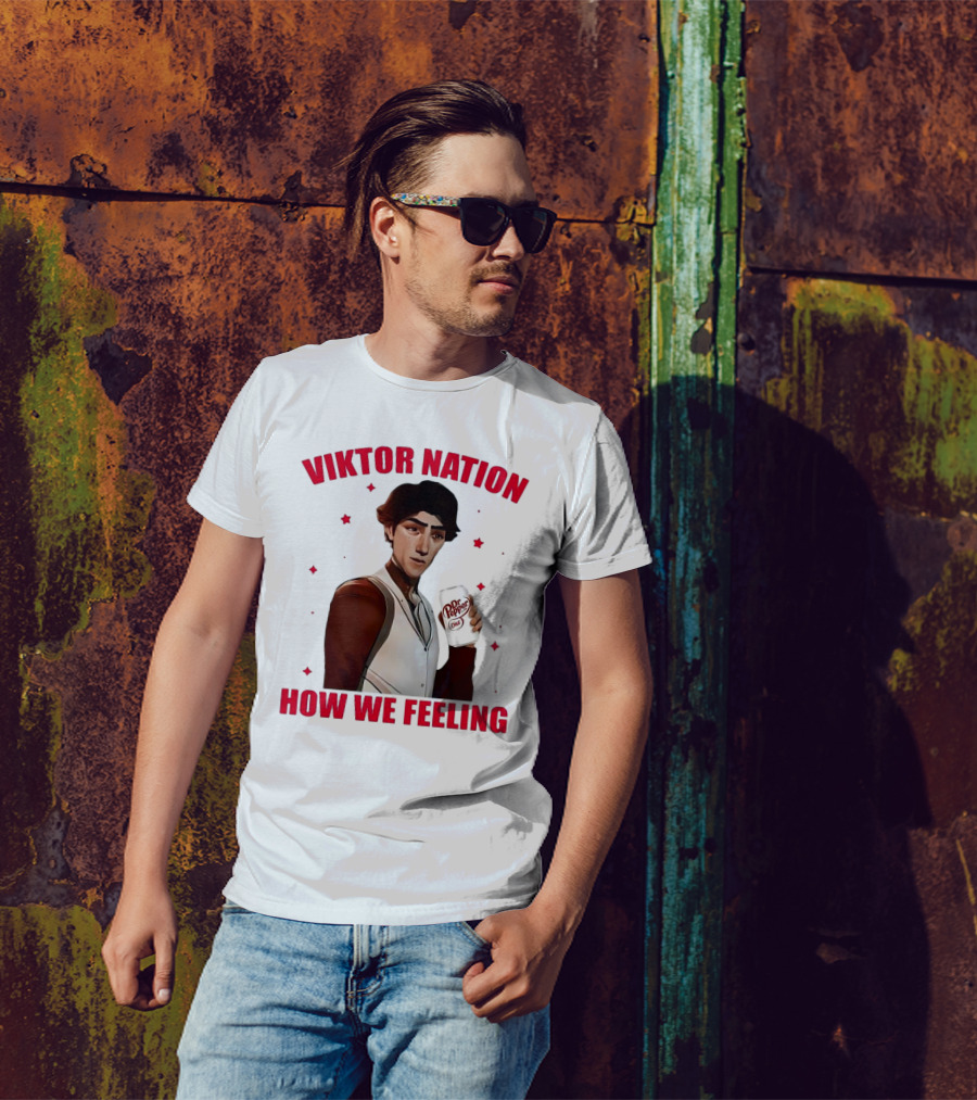Viktor Nation How We Feeling Dr Pepper Diet Can Illustration T-Shirt
