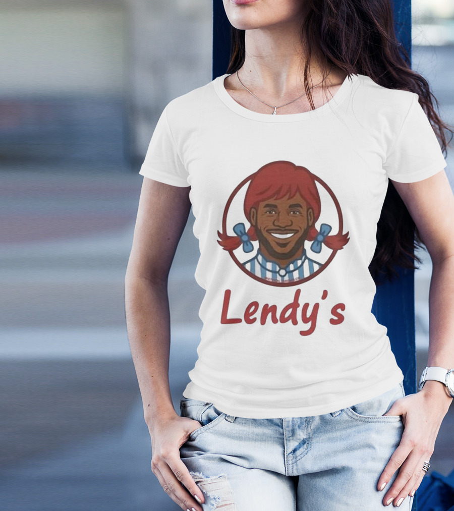 Wendy's Lendy's Lebron Parody Unethical Threads T-Shirt