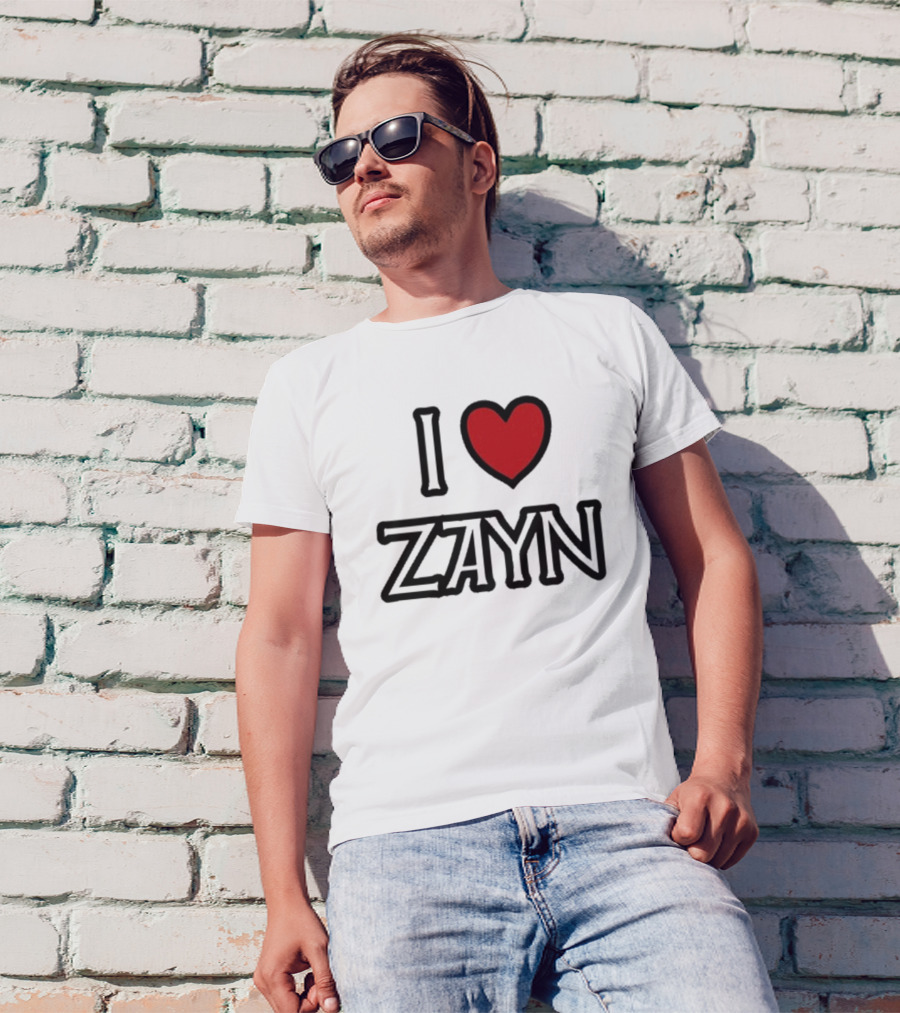 Zayn Squad Brasil I Love Zayn Ringer T-Shirt