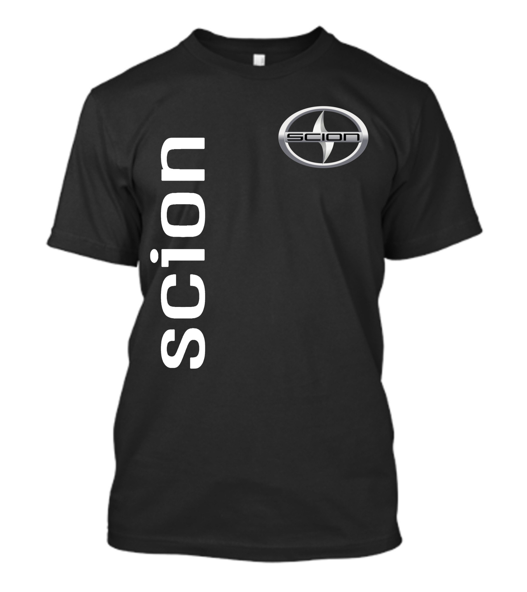 Scion Vertical Text With Iconic T-Shirt