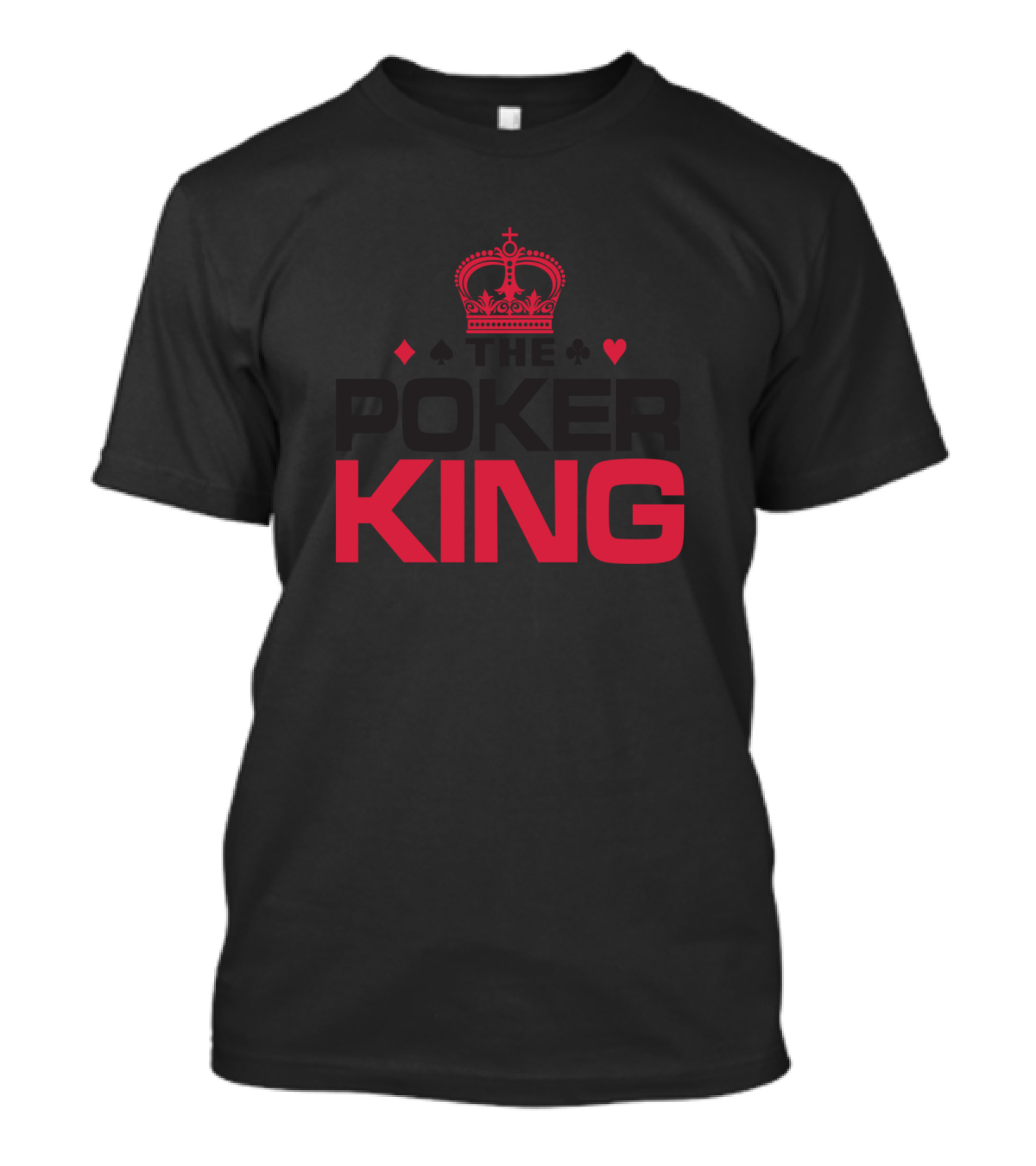 Poker King Crown Cards T-Shirt