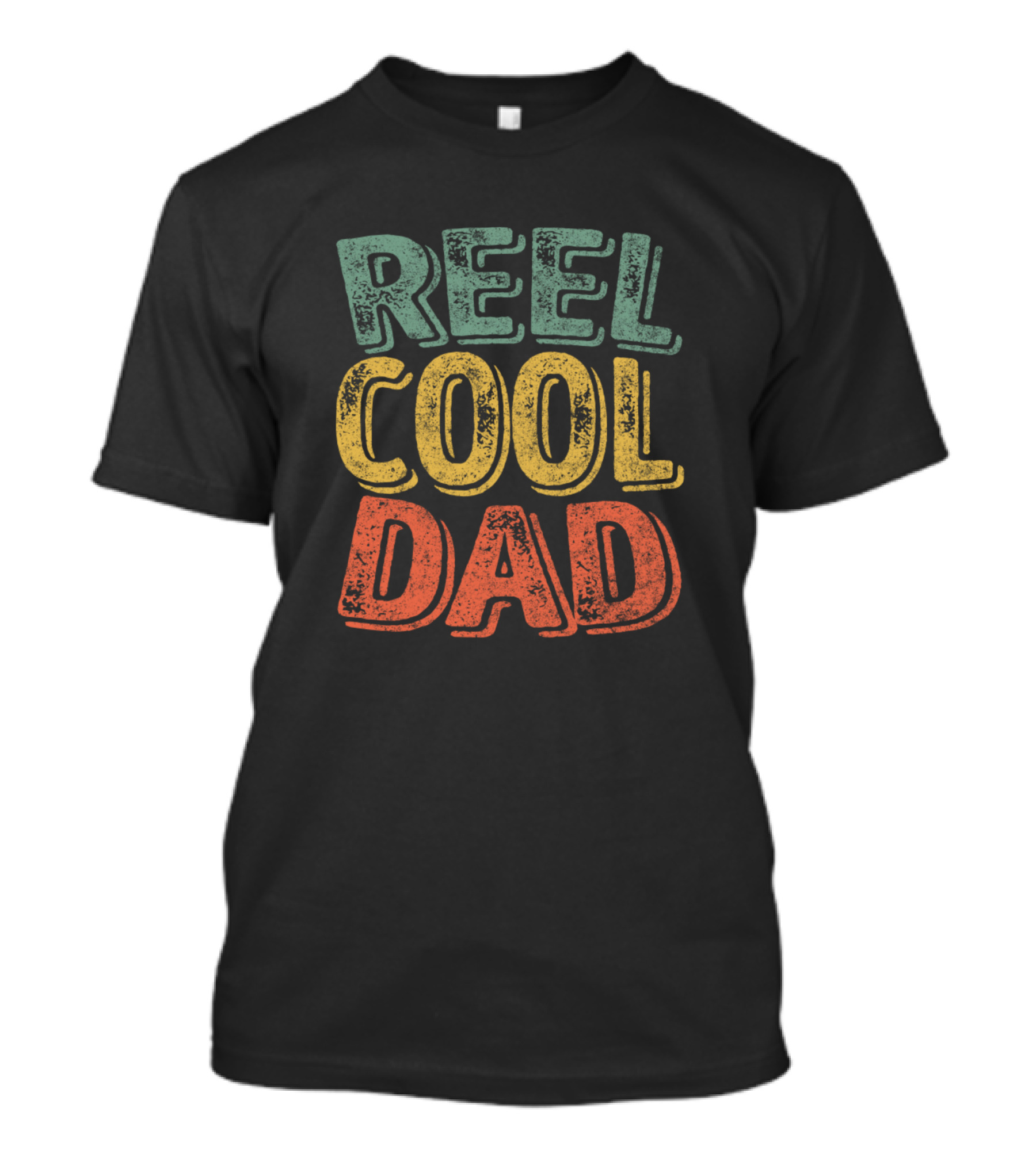 Reel Cool Dad Fishing Enthusiast T-Shirt