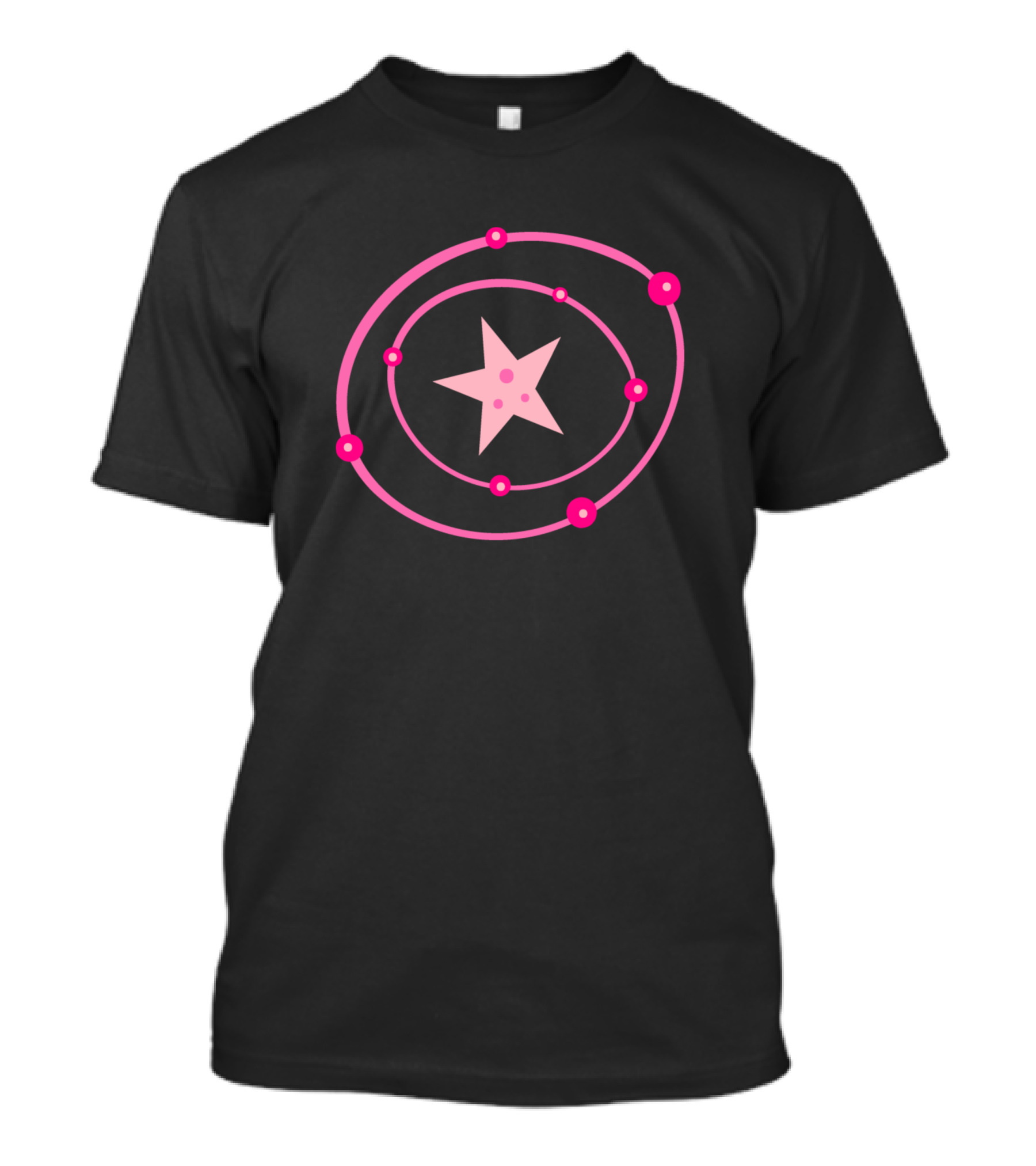 Space And Science Lovers Star And Orbit T-Shirt