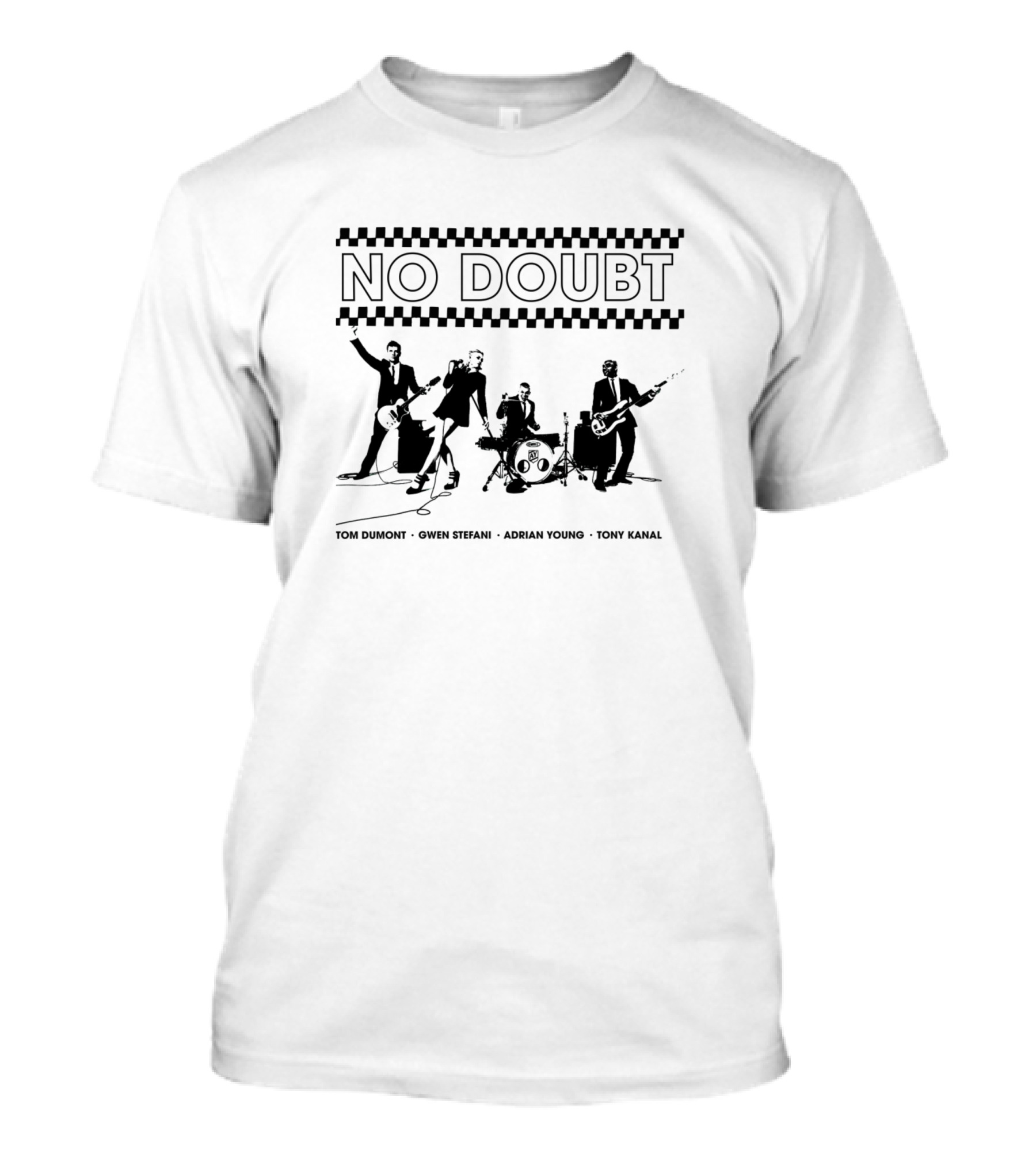 No Doubt Tom Dumont Gwen Stefani Adrian Young Tony Kanal T-Shirt