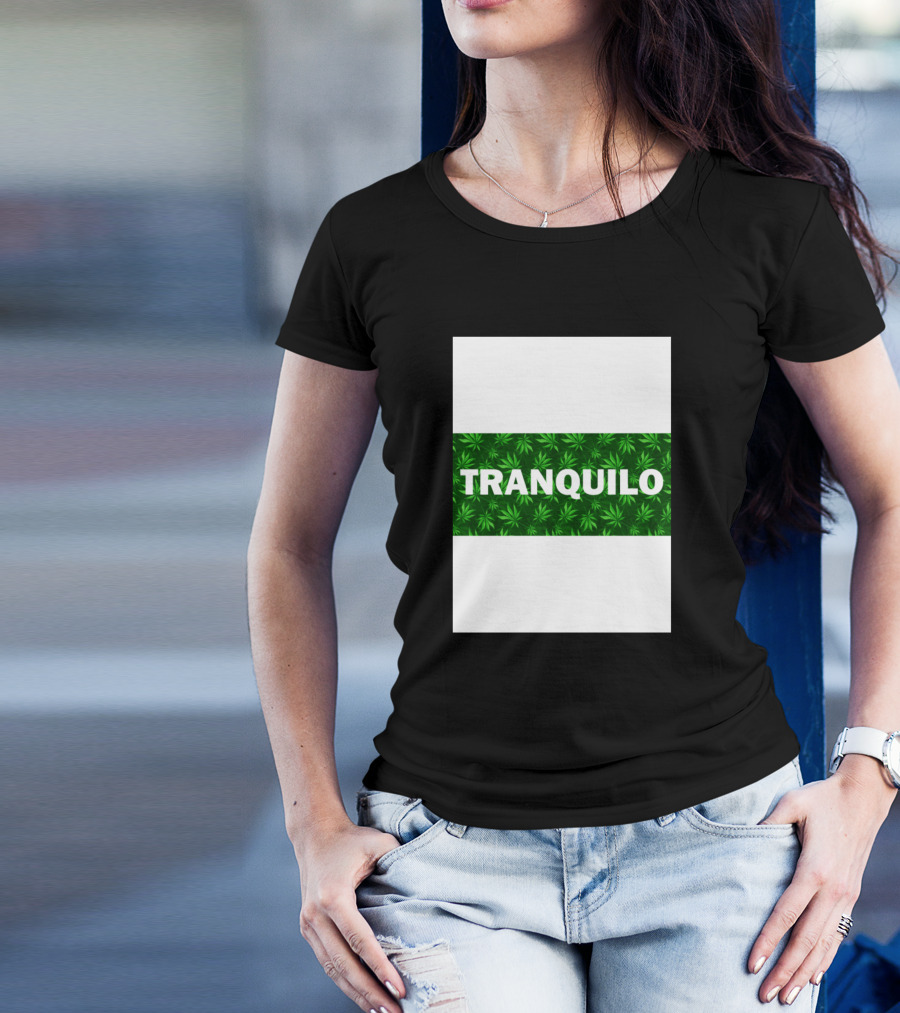 TRANQUILO Cannabis Leaf T-Shirt