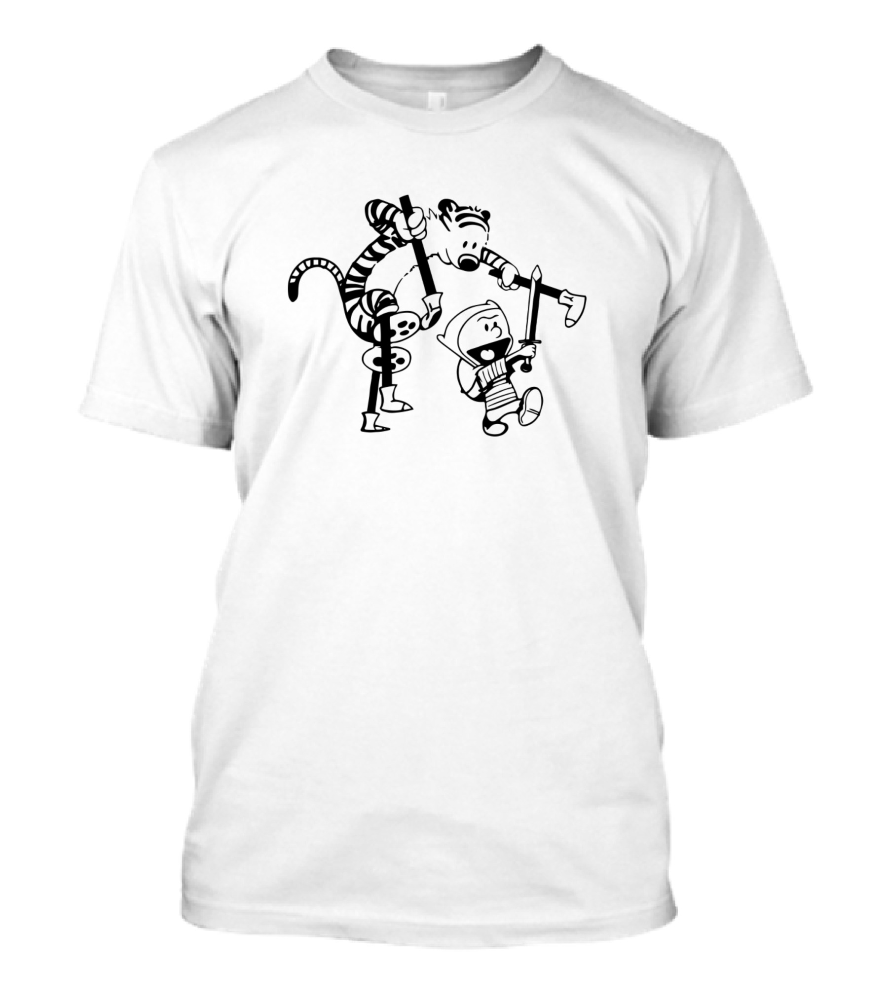 Calvin And Hobbes Knight Adventure T-Shirt