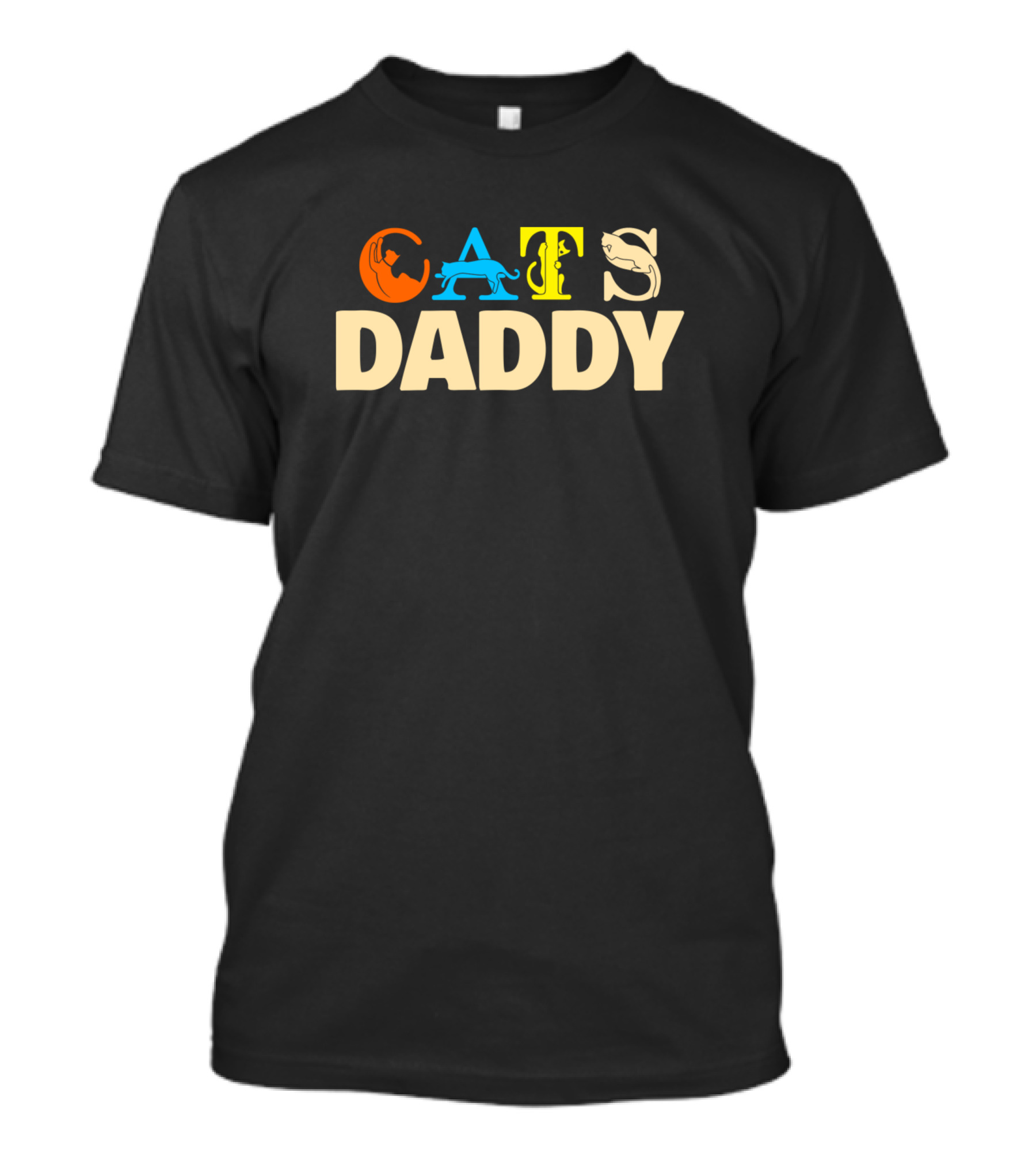 Cats Daddy Retro T-Shirt