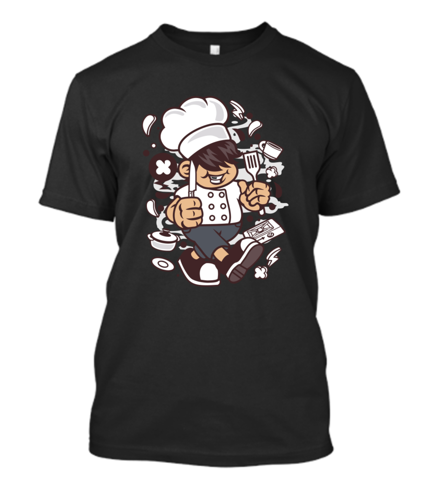 Chef Kid Adventures In Animated Characters Comics And Pop Culture T-Shirt