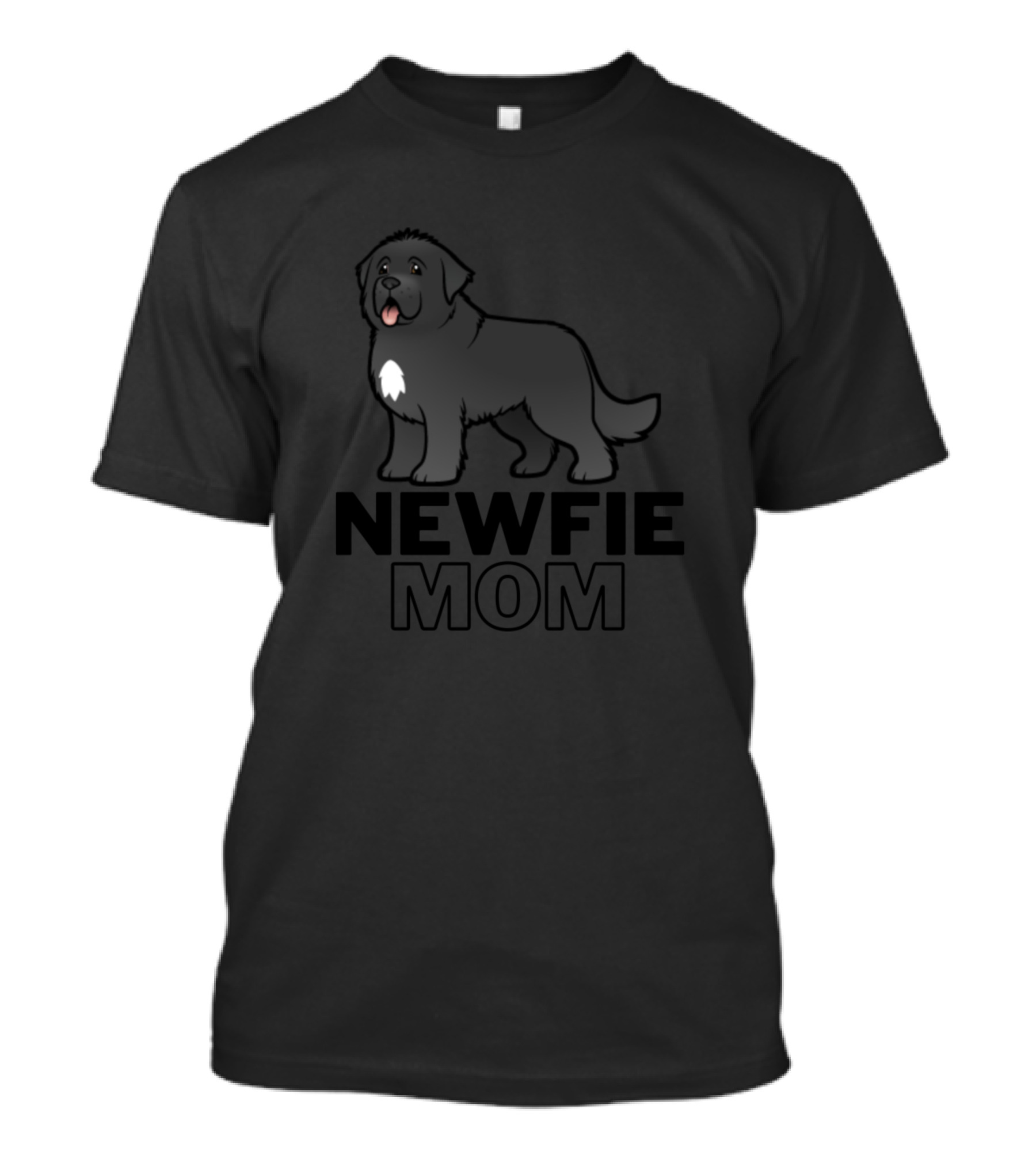 Newfie Mom Newfoundland Dog T-Shirt