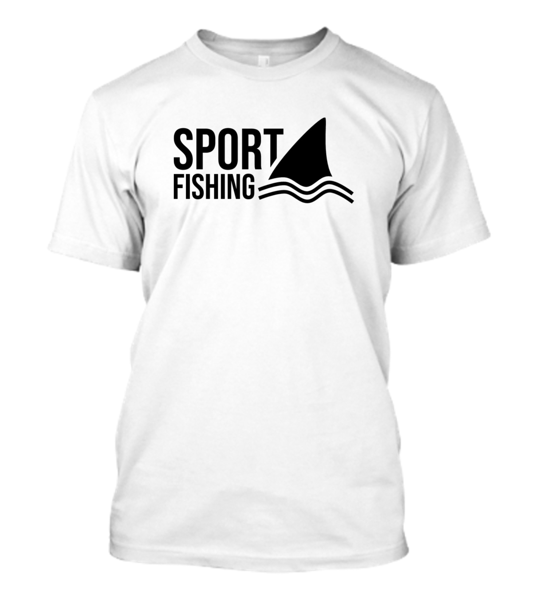 Sport Fishing Rod Hook Fisherman Fish T-Shirt