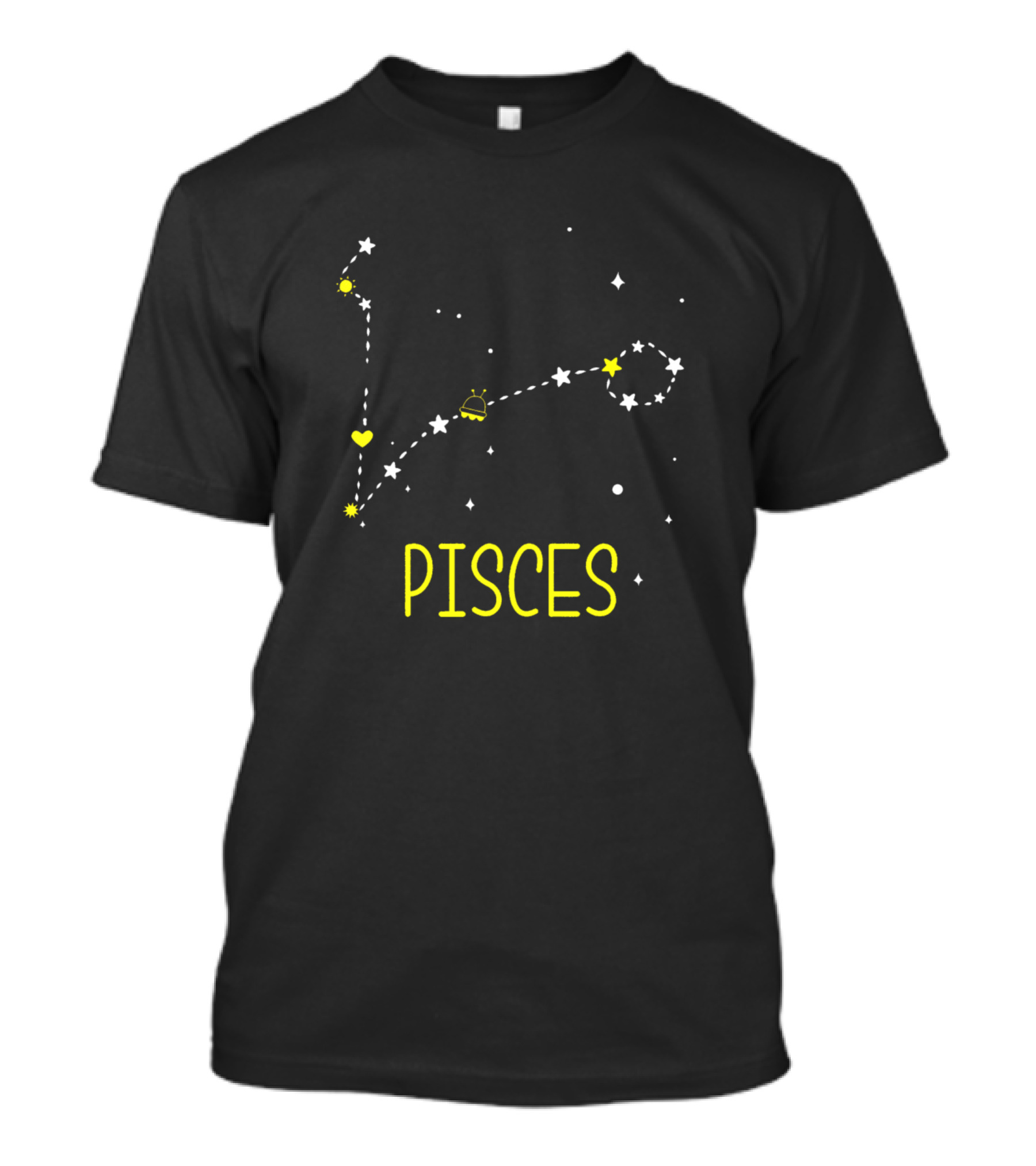 Pisces Constellation Stars Horoscope Sign T-Shirt