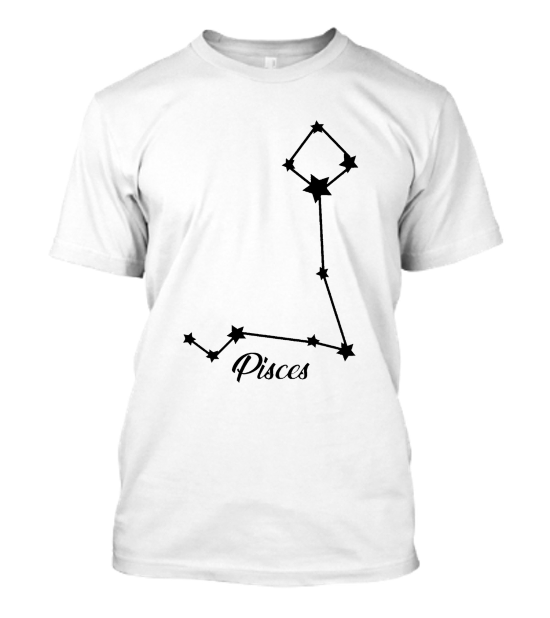 Pisces Constellation Star T-Shirt
