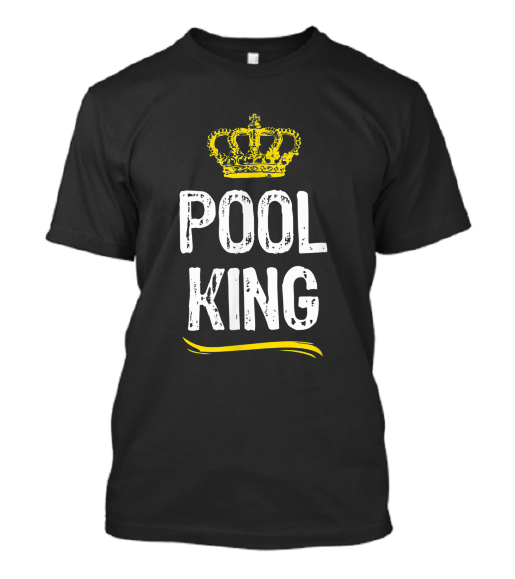 Pool King Billiard Player Crown Funny Cool T-Shirt