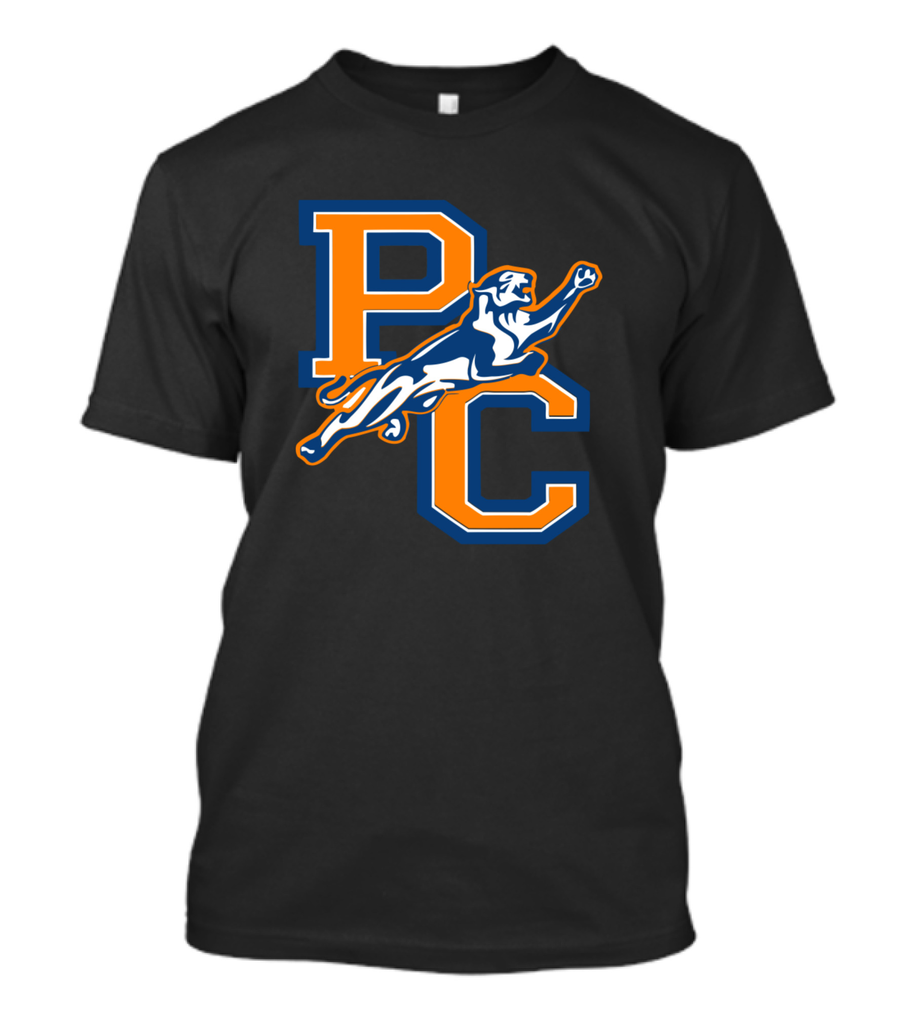 Purchase College Panthers PC Leaping Panther T-Shirt