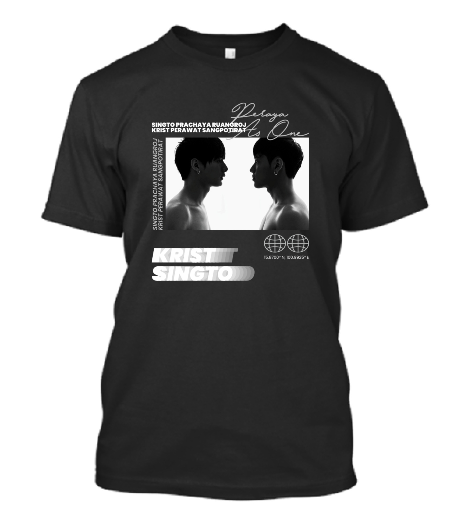 Singto Krist Prachaya Ruangroj Perawat Sangpotirat Peraya As One T-Shirt