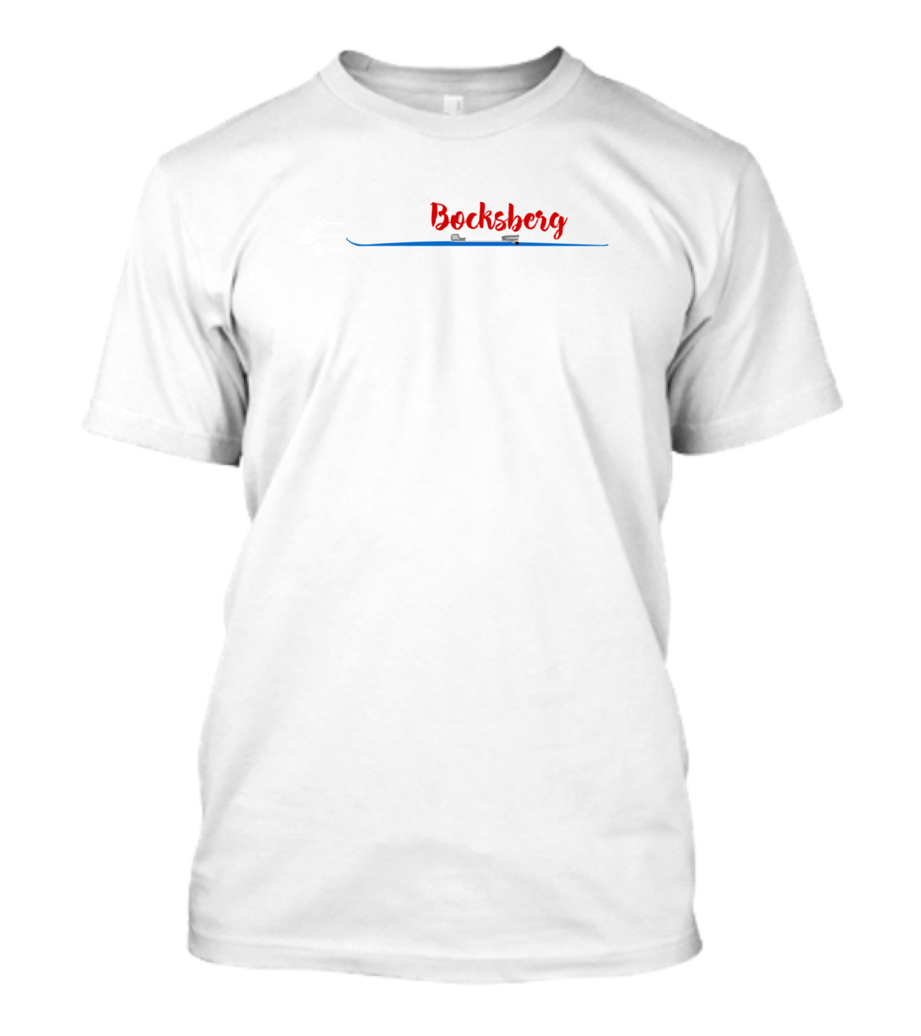Bocksberg Ski Lift With Snowflakes Germany T-Shirt