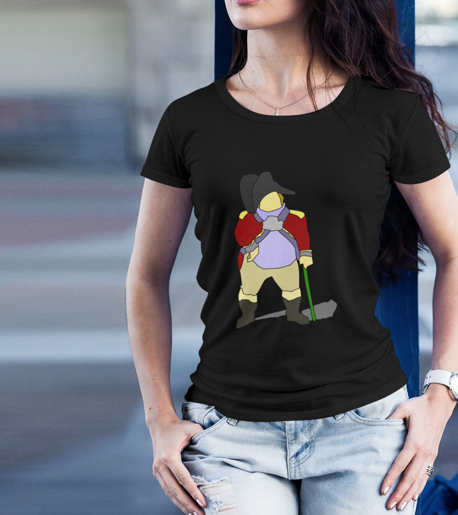 Soldier The Old Army Historic Uniform And Bicorne Hat T-Shirt