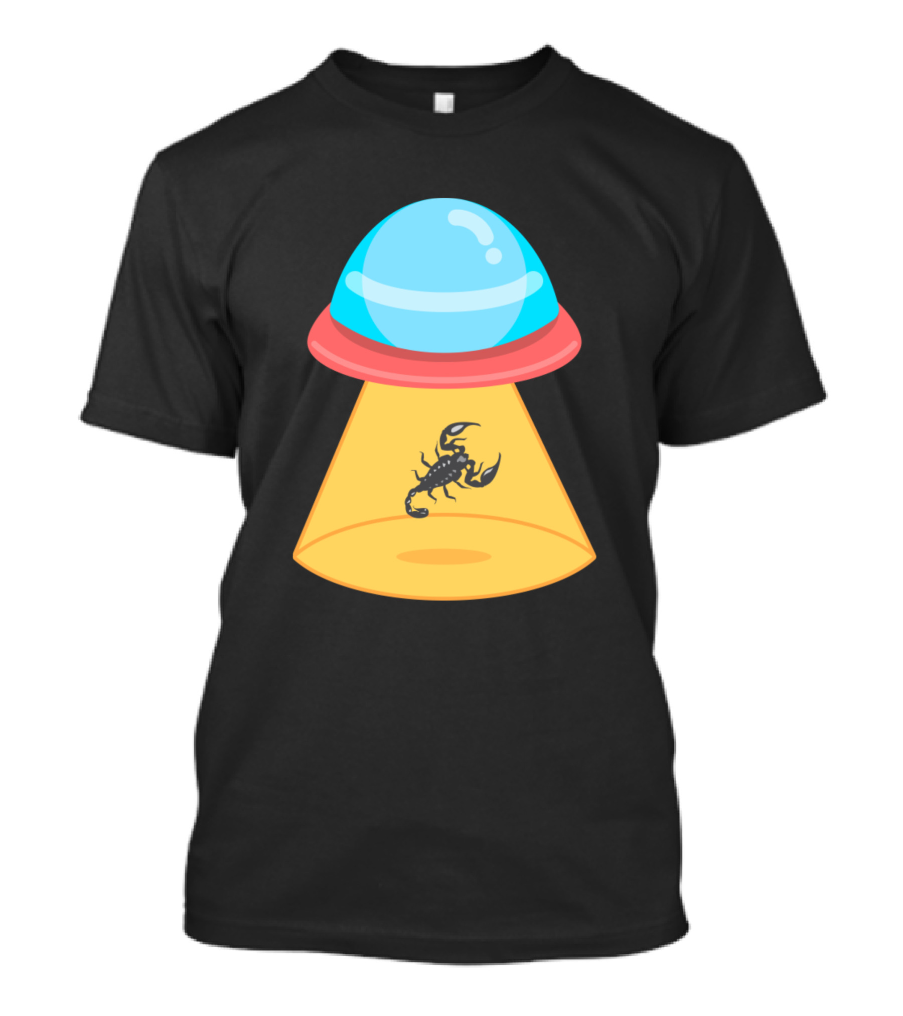 UFO Abduction Featuring Scorpion Capture T-Shirt