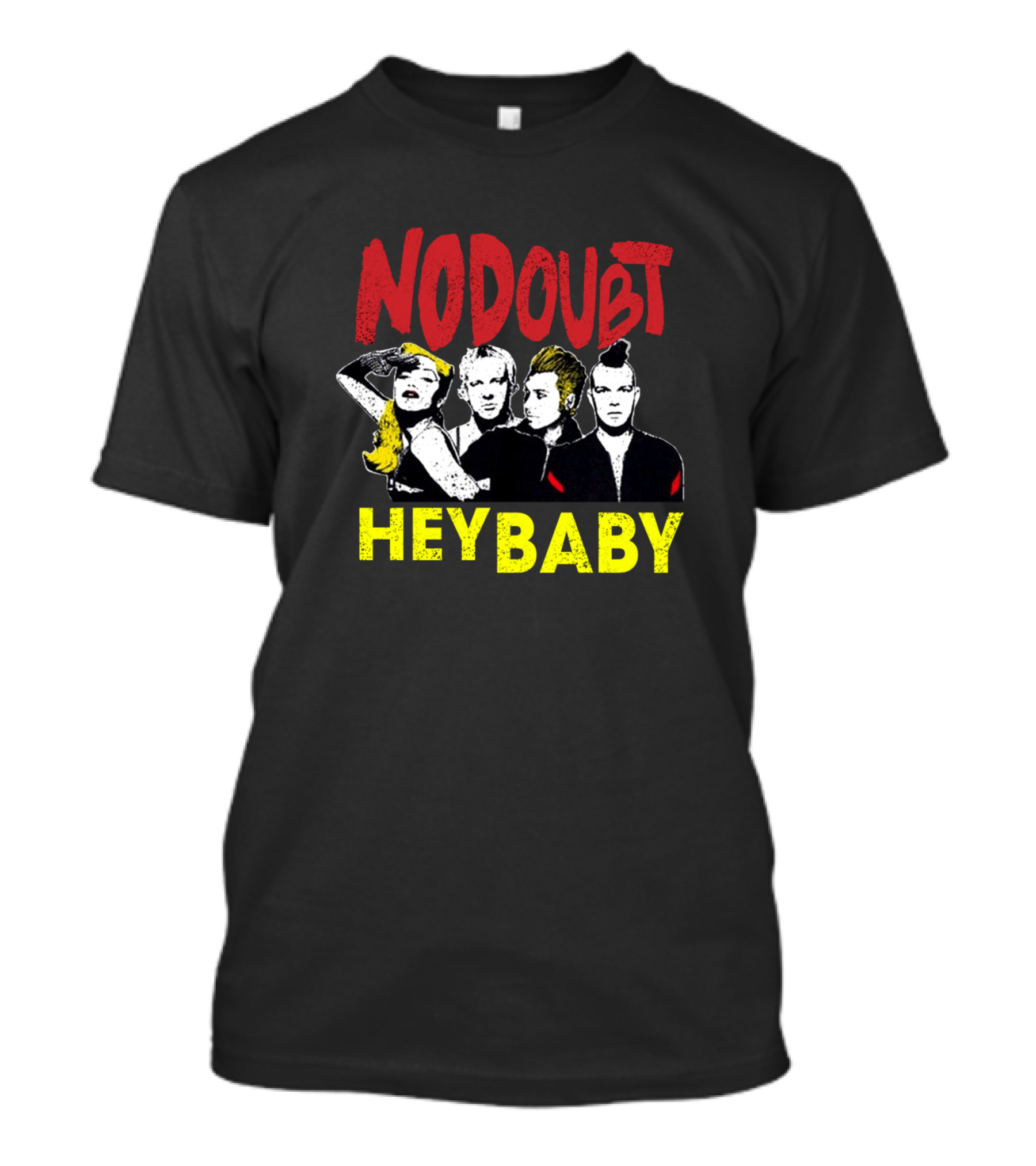 No Doubt Hey Baby Vintage Rock Band 90s T-Shirt