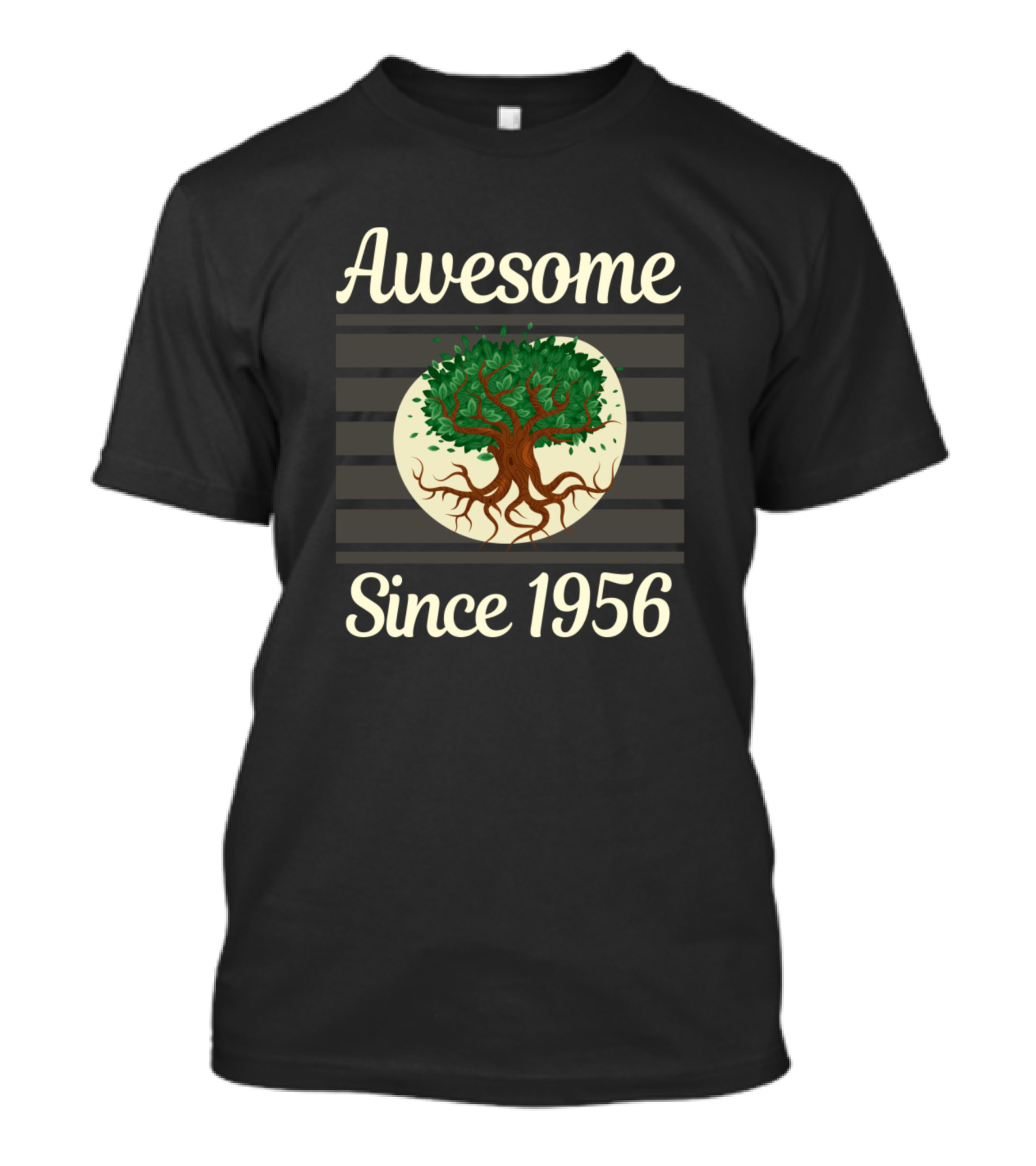 Awesome Vintage Tree Life Since 1956 T-Shirt
