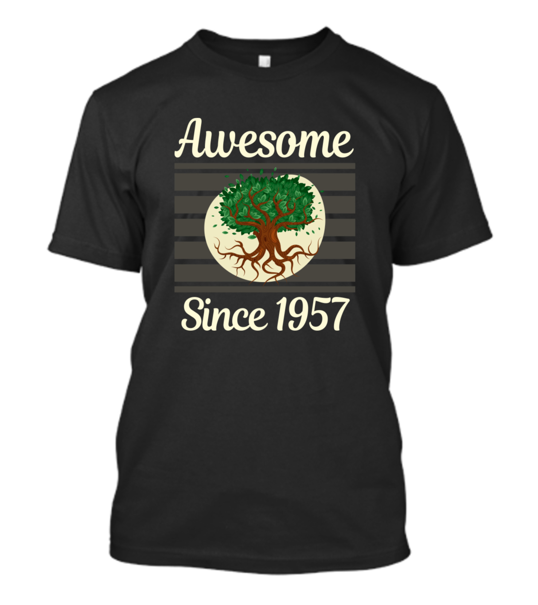 Awesome Tree Life Since 1957 T-Shirt